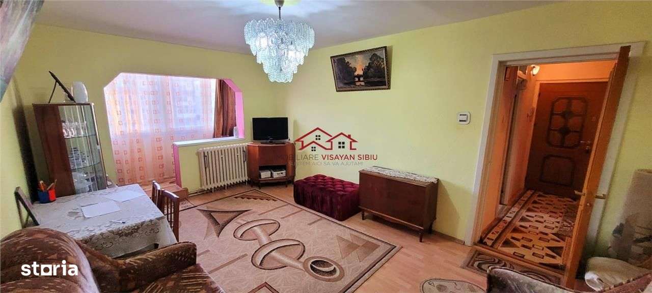 apartament 3 camere,str.Siretului,Sibiu,comision 0-5