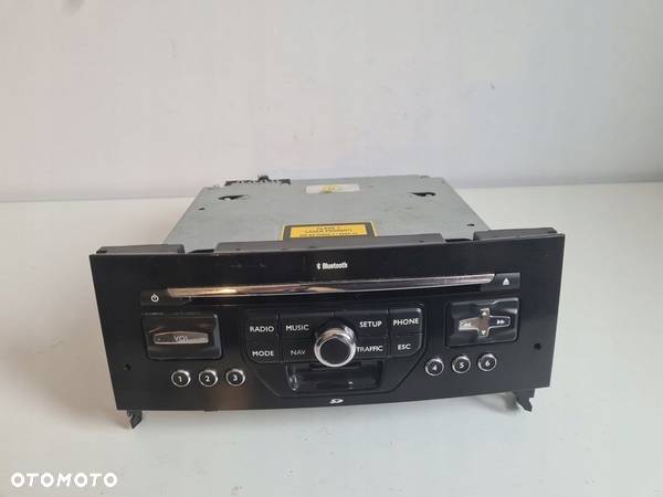 Radio Peugeot 407 nawigacja 96653743xn rneg navi - 1