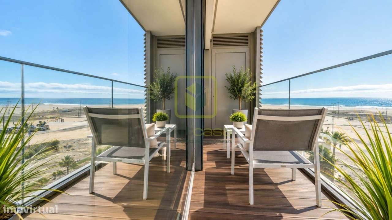 Apartamento T3 Duplex primeira linha de mar!-7