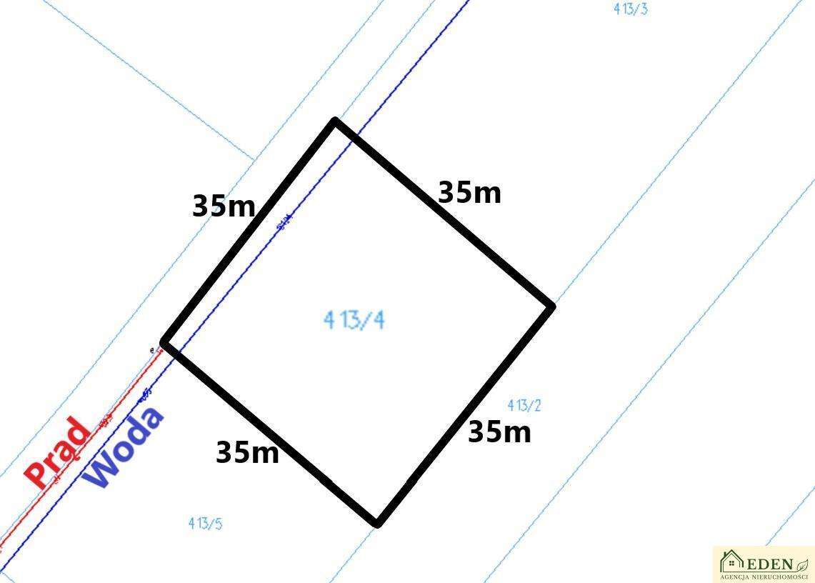 Działka budowlana (MN) 1200 m2 w Tuchowiczu-2