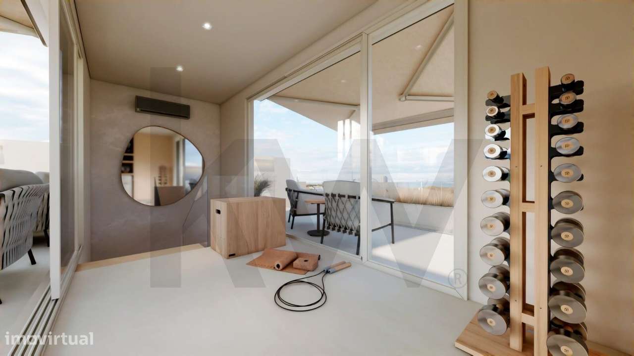 Moradia T3 em construção a 200m praia de Lavra – Arquitetura moderna e - Grande imagem: 4/57