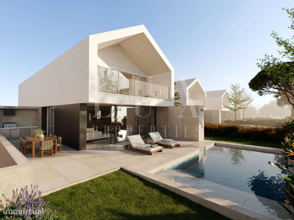 TERRENO DE 3382m2 COM PROJECTO APROVADO PARA 4 MORADIAS DE LUXO - Grande imagem: 4/11