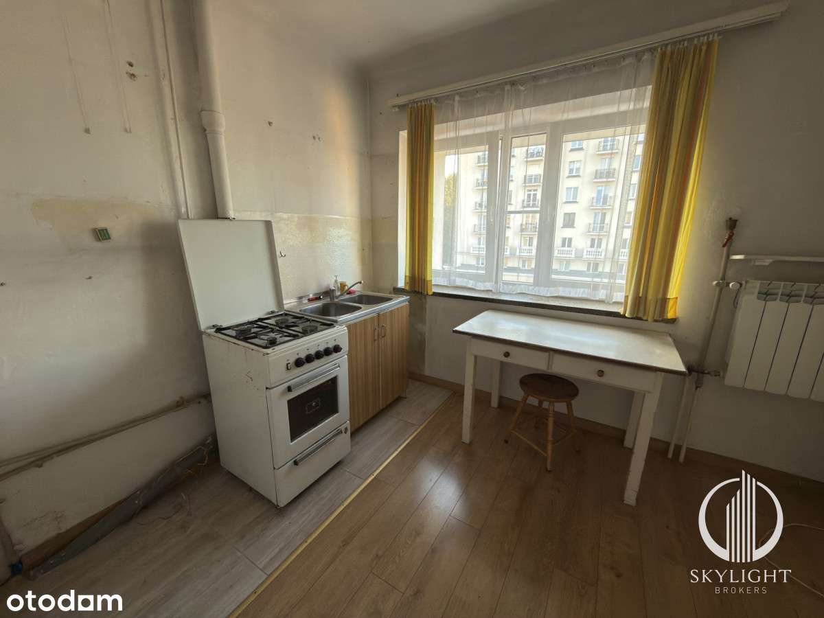 Dwupokojowe mieszkanie do remontu na Nowolipkach - Pełny obrazek: 3/15