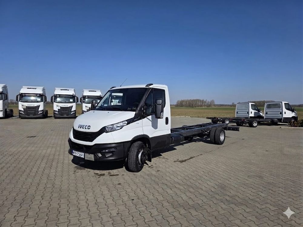 Iveco 70C18 Rama Podwozie do Zabudowy Automat MAX rozstaw osi 5100 Pneumatyka Dowolna Zabudowa !!! Plandeka Firanka Kontener Izoterma Laweta Pomoc Drogowa Skrzynia