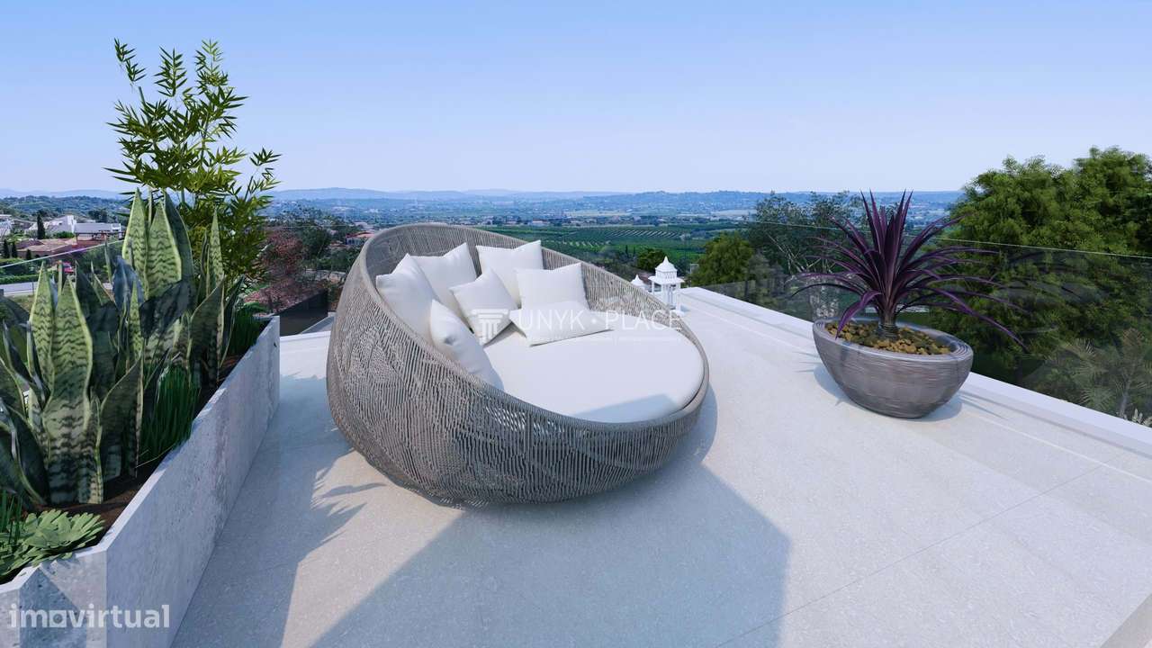 Moradia Contemporânea 3 Quartos com Vista para o Golfe – Alcantarilha,-31