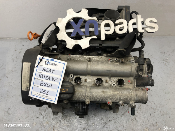 Motor SEAT IBIZA IV SPORTCOUPE (6J1, 6P5) 1.4 | 07.08 -  Usado REF. BXW - 4