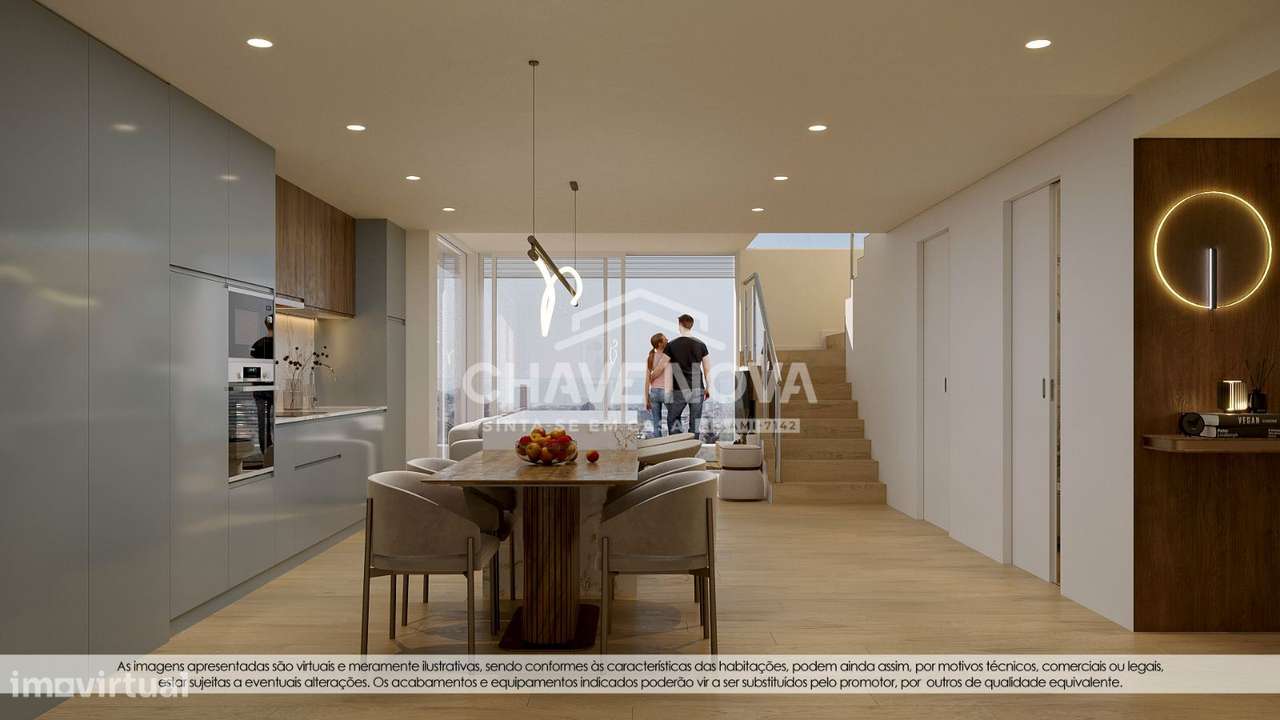 T2 com varanda ampla | Garagem + Arrumos | Nascente-8