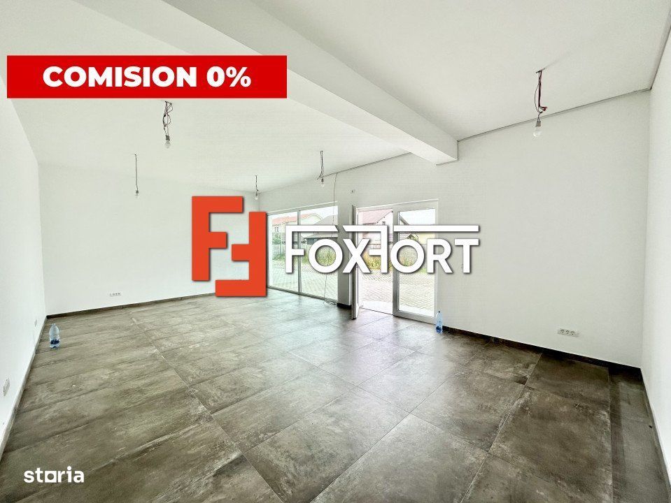 Comision 0%- Spatiu comercial/birou Mosnita, 56 mp, parter, 2 bai - ID