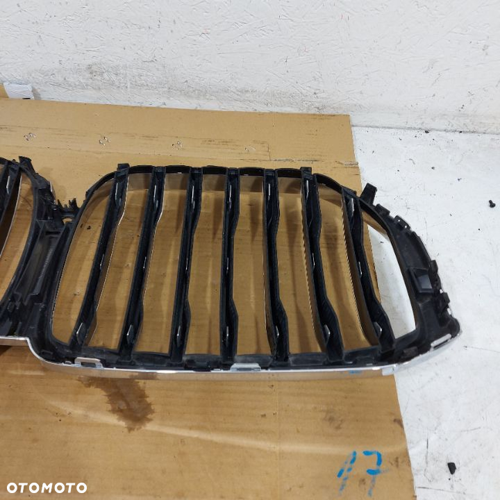 NERKI CHROM SATYNA GRILL BMW X5 G05 7454887 ATRAPA GRILL KAMERKA - 10