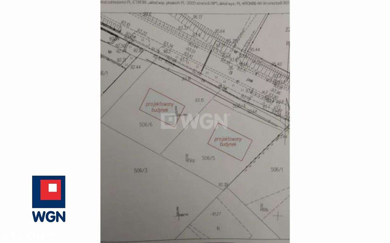 Działka, 1 388 m², Ostrowite - Pełny obrazek: 4/5