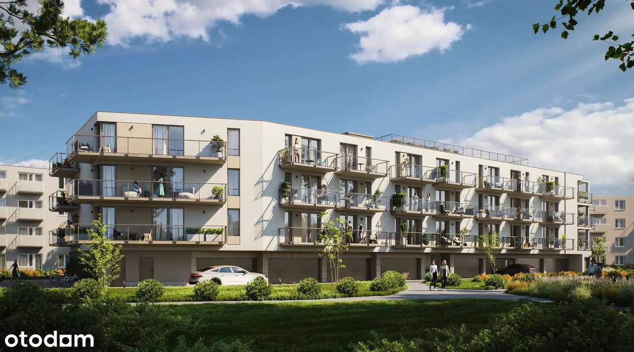 1-pokojowe mieszkanie 34m2 + balkon Bezpośrednio (lokal 106)