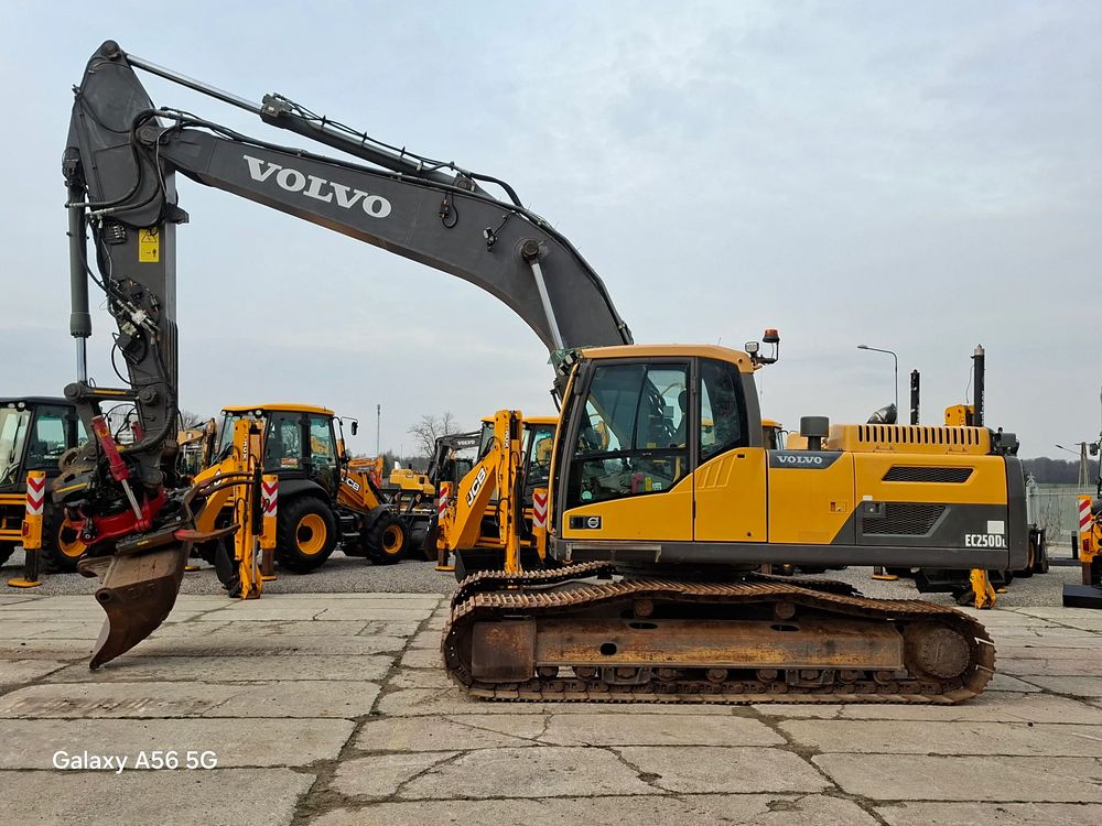 Volvo Ec250dl rototilt ze szczypcami / niwelacja / 2012