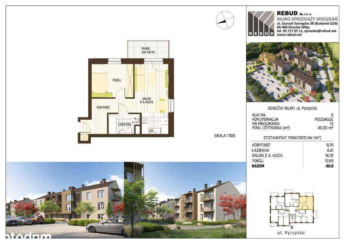 Stargardzka | Mieszkanie SB3KL8-M13 - Pełny obrazek: 2/11