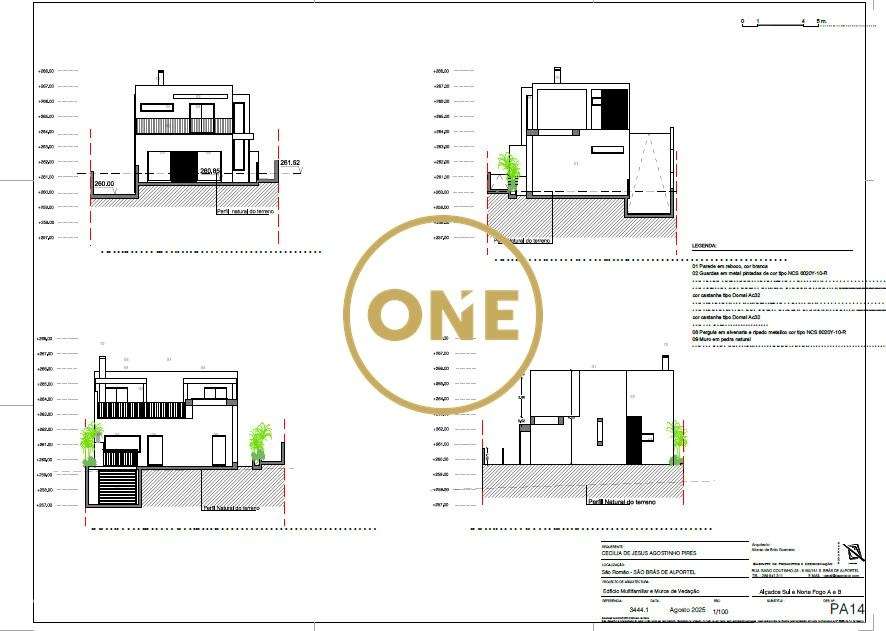 Terreno com projeto em fase de apreciação para construção de 3 moradia-17