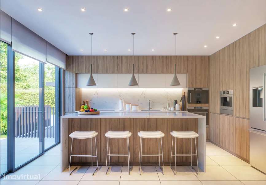 Moradia Térrea Contemporânea com Jardim Privado – Braga-3