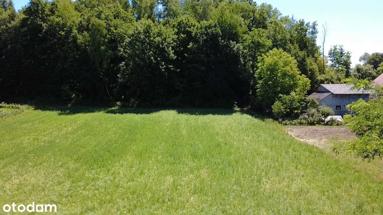 Działka budowlana 19 arów – Woźniki, gm.Tomice |cisza, przyroda - Pełny obrazek: 4/5
