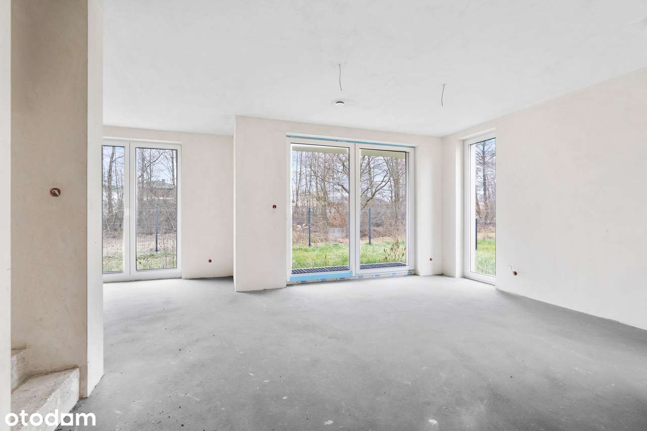 Nowoczesny segment przy ul. Norwida w Słupnie, zabudowie bliźniaczej.-6