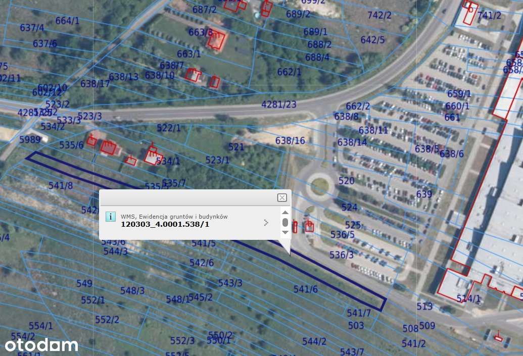 Działka, 3 049 m², Chrzanów-3