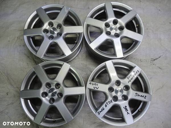 Audi Vw Mercedes Skoda Seat 7Jx16 et38 5x112 - 1