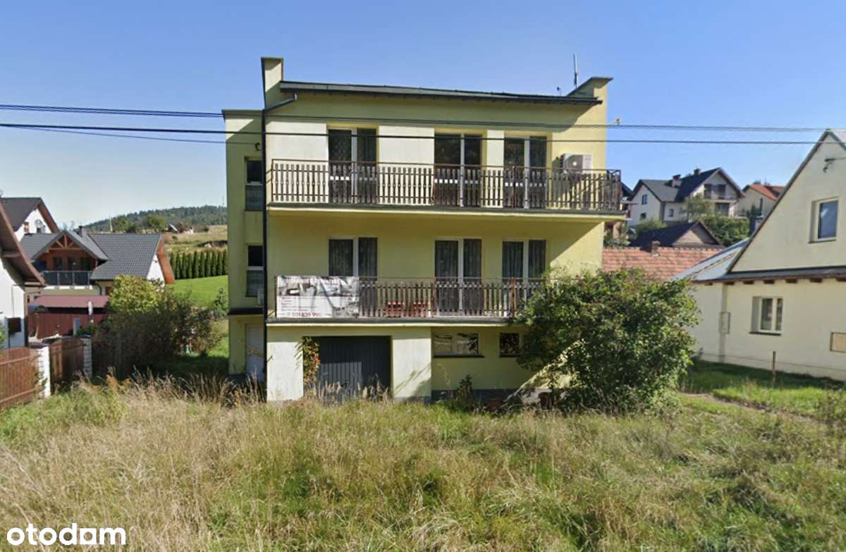 Dom z potencjałem w sercu Muszyny – 939 m² działki przy rzece Poprad-1