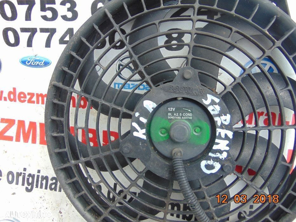 Ventilator Kia Sorento 2.5crdi paleta bimetal electroventilator motor - 2