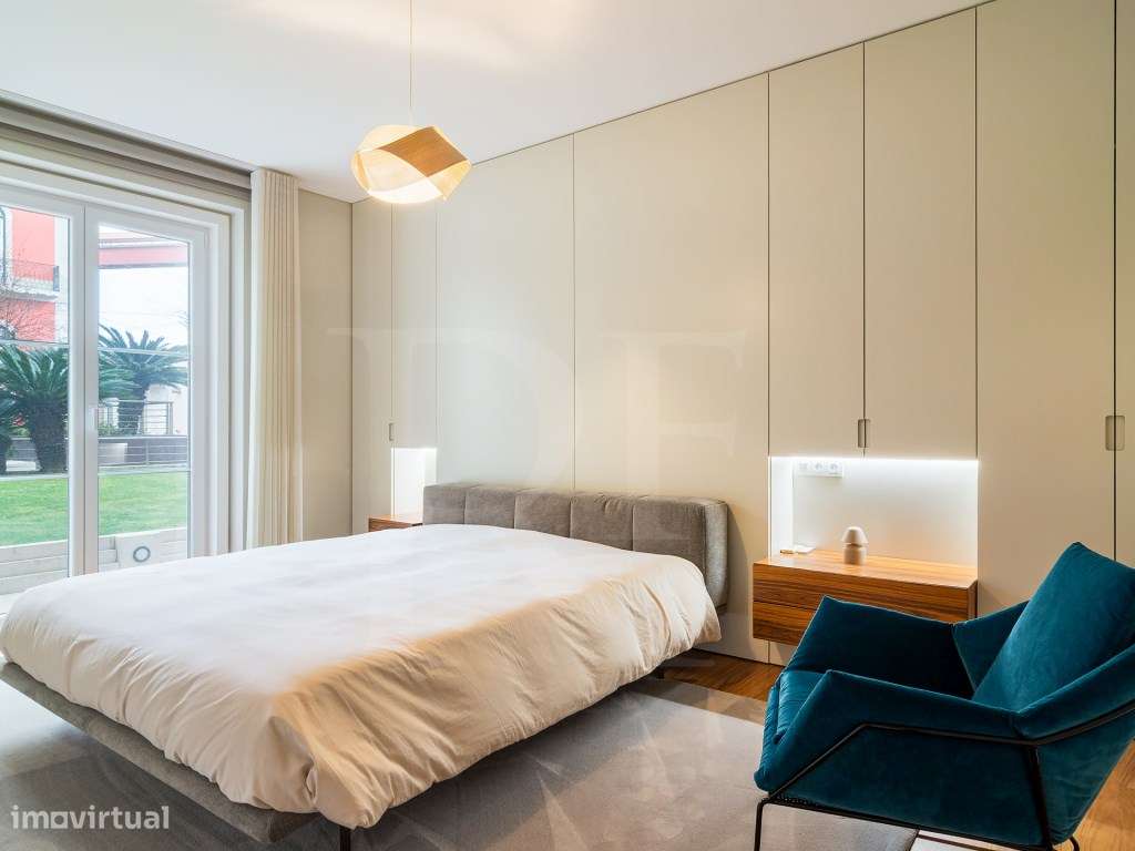 Apartamento T3 no Palácio da Junqueira residências, com jardim priv...-16