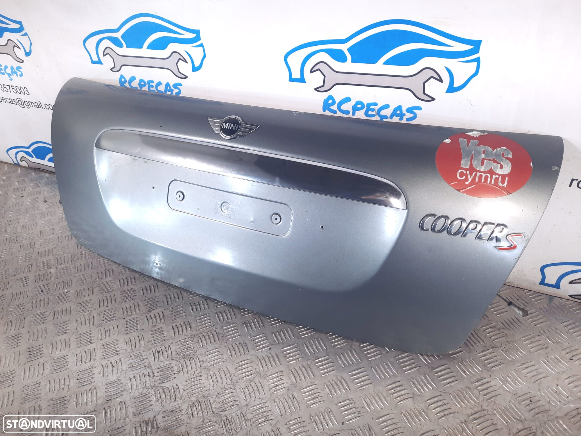 PORTA TAMPA MALA MINI COOPER S R57 CABRIO CABRIOLET 41002758392 2758392 FECHO PUXADOR - 4