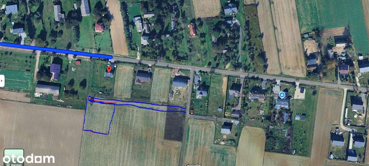Atrakcyjna działka na sprzedaż w  Żabiej Woli - Pełny obrazek: 1/3