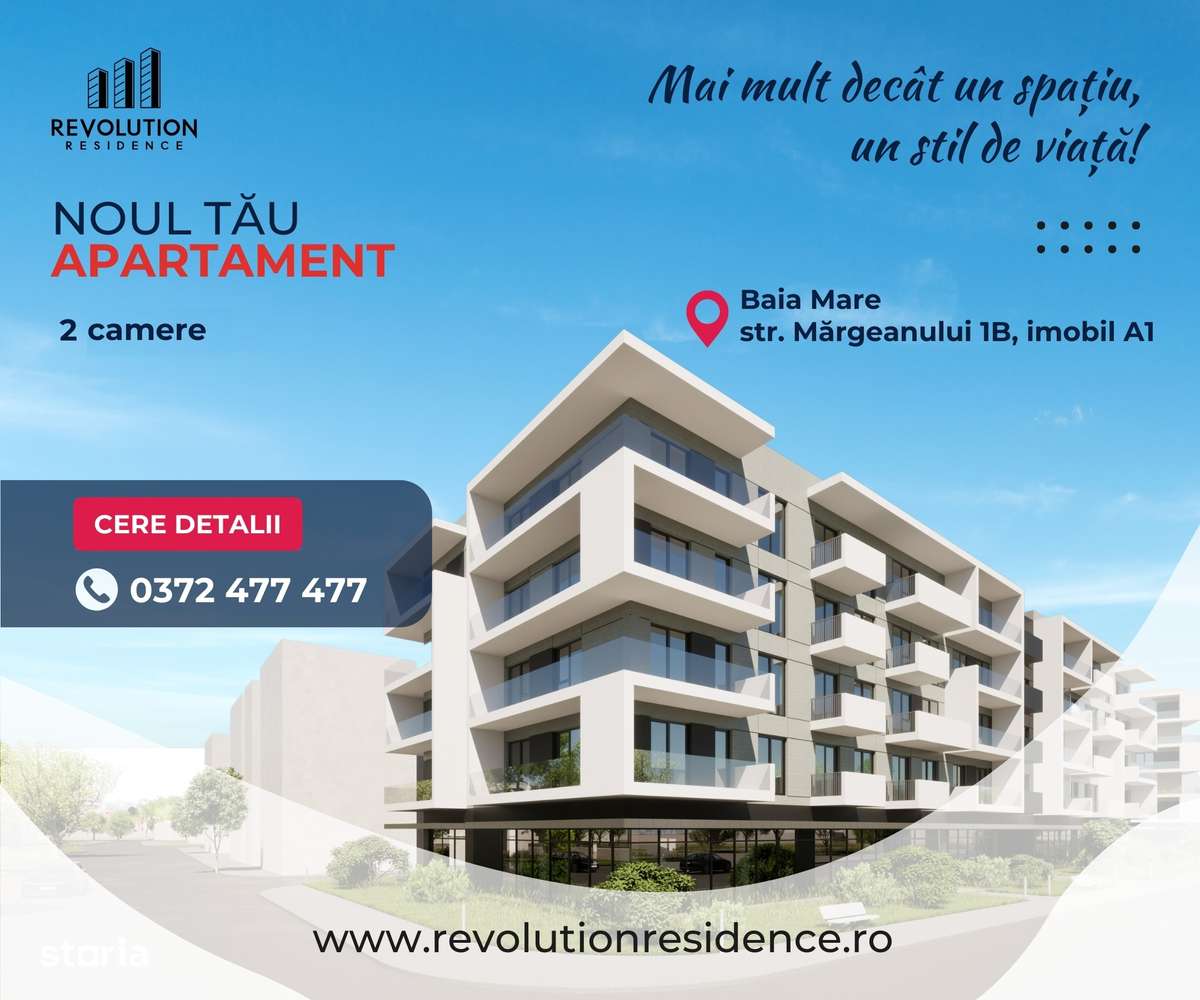 COMISION 0% - Apartamente 2 camere - Margeanului 1B-A1, Baia Mare-0