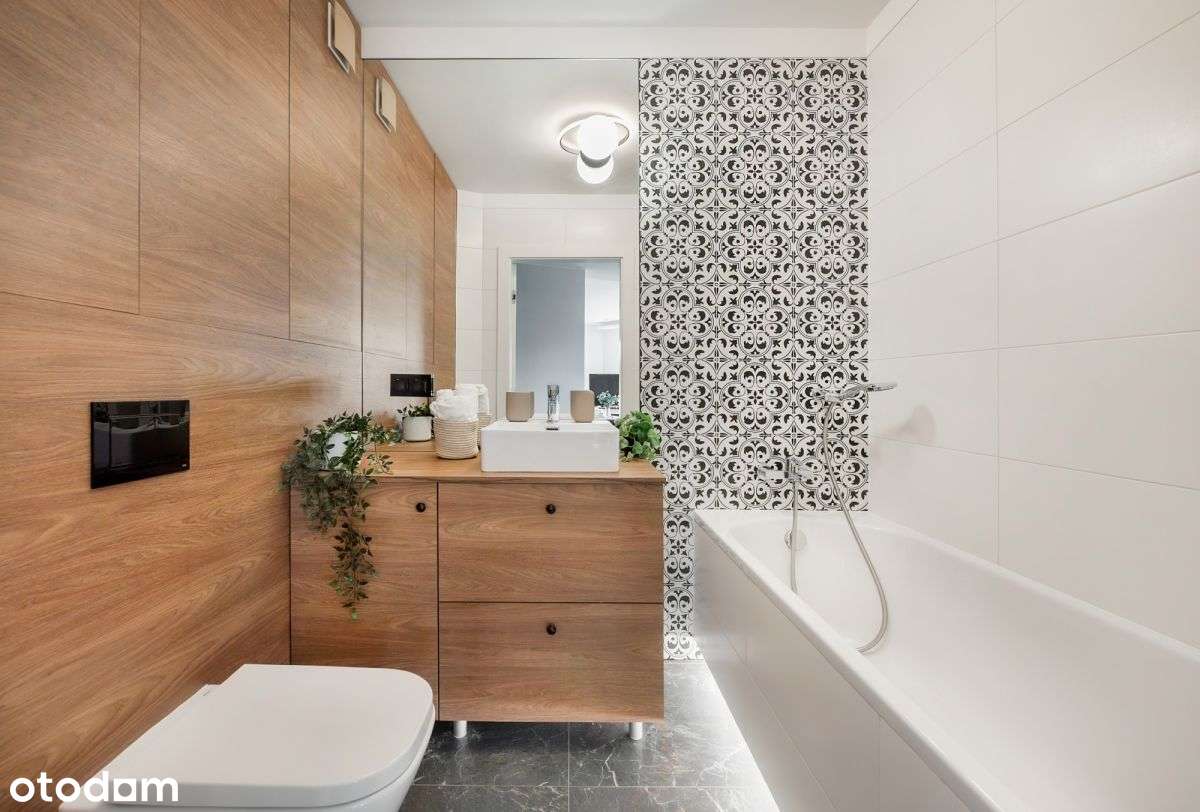 4 pokoje z tarasem w pobliżu Saskiej Kępy-8