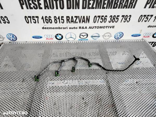 Rampa Retur Injectoare Citroen Peugeot Ford 2.0 2.2 Tdci Hdi BlueHdi Euro 6 Jumper Boxer Kuga Mondeo DS5 DS3 Etc. Intacta Motor 4H03 - Dezmembrari Arad - * Factura Si Garantie * - 1