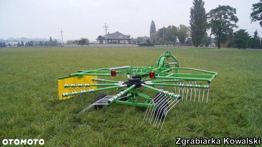 PROMOCJA NOWA Zgrabiarka karuzelowa wirnikowa 3,5m 4,2m tandem Metal-Technik JAN - 16