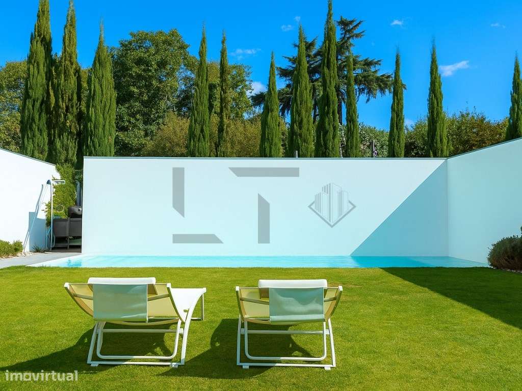 Moradia T4 com Jardim e Piscina Privada para Venda no Paço do Lumia...-5