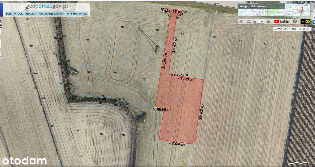 działki budowlane w miejscowości Wilczyn / Wilczogóra  bez pośredników - Pełny obrazek: 5/10