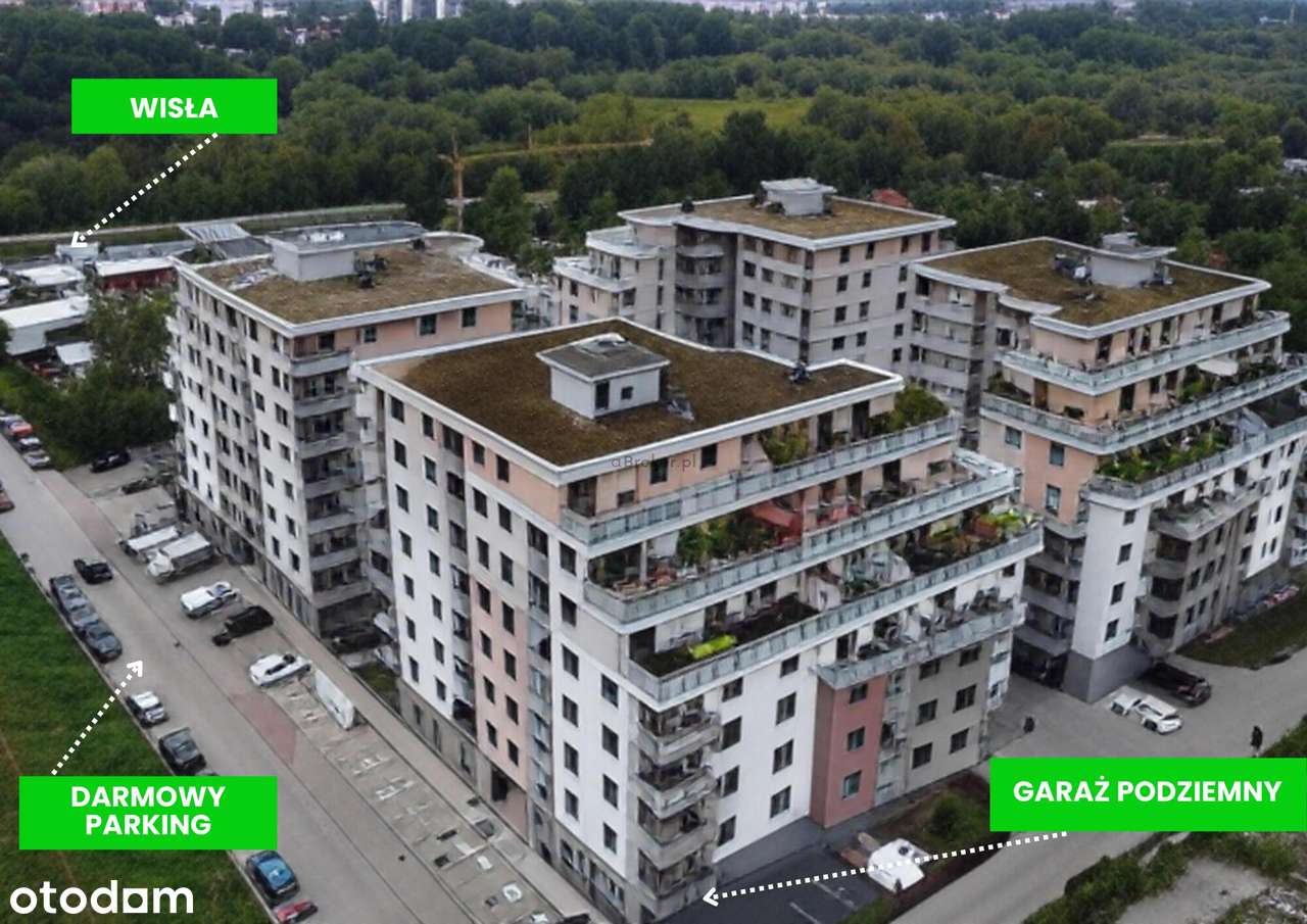 Na Zakolu Wisły |56 m2 | 3 pokoje TARAS GARAŻ-13