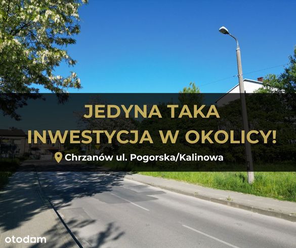 Kompleks działek inwestycyjnych z WZ w Chrzanowie!