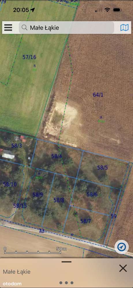 Działka budowlana 1000 m² blisko jeziora, z mediami i drogą utwardzoną - Pełny obrazek: 4/9