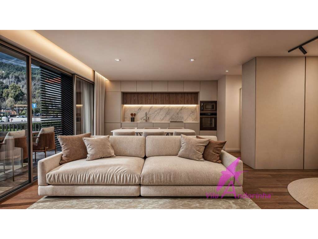 APARTAMENTO T3 COM VARANDA E GARAGEM FECHADA EM FASE CONSTRUÇÃO - Grande imagem: 3/23