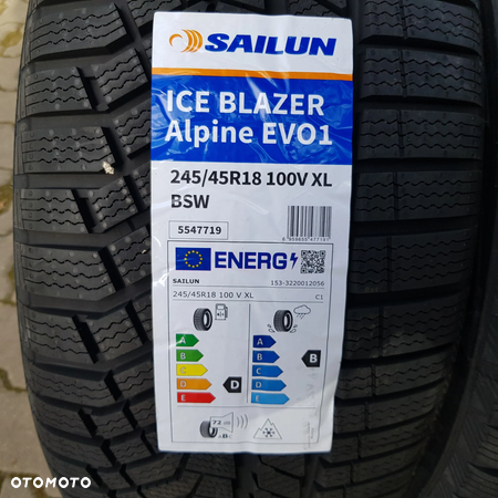 4x 245/45R18 Sailun Ice Blazer Alpine Evo 1 Komplet opon zimowych Poznań - 2