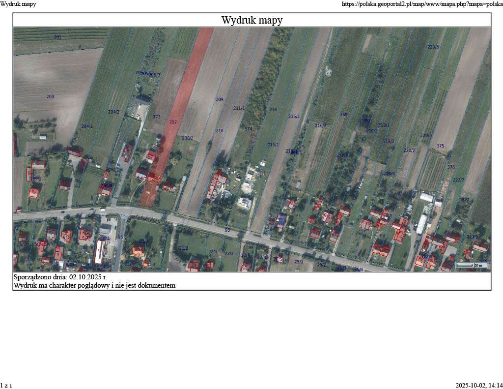 Atrakcyjna działka 9800m² z mediami, blisko miasta - Pełny obrazek: 4/4