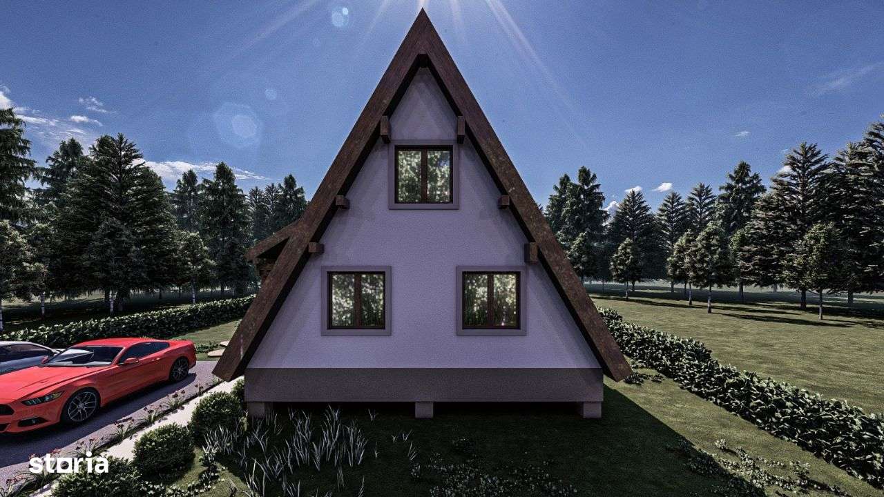 Case A‑Frame 4 camere, Râșnov – Direct dezvoltator, fără comision-17