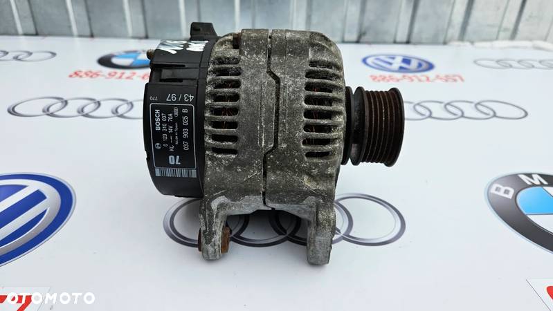 Audi A3 8L 1.6 AKL  Alternator 037903025B BOSCH 70A - 5