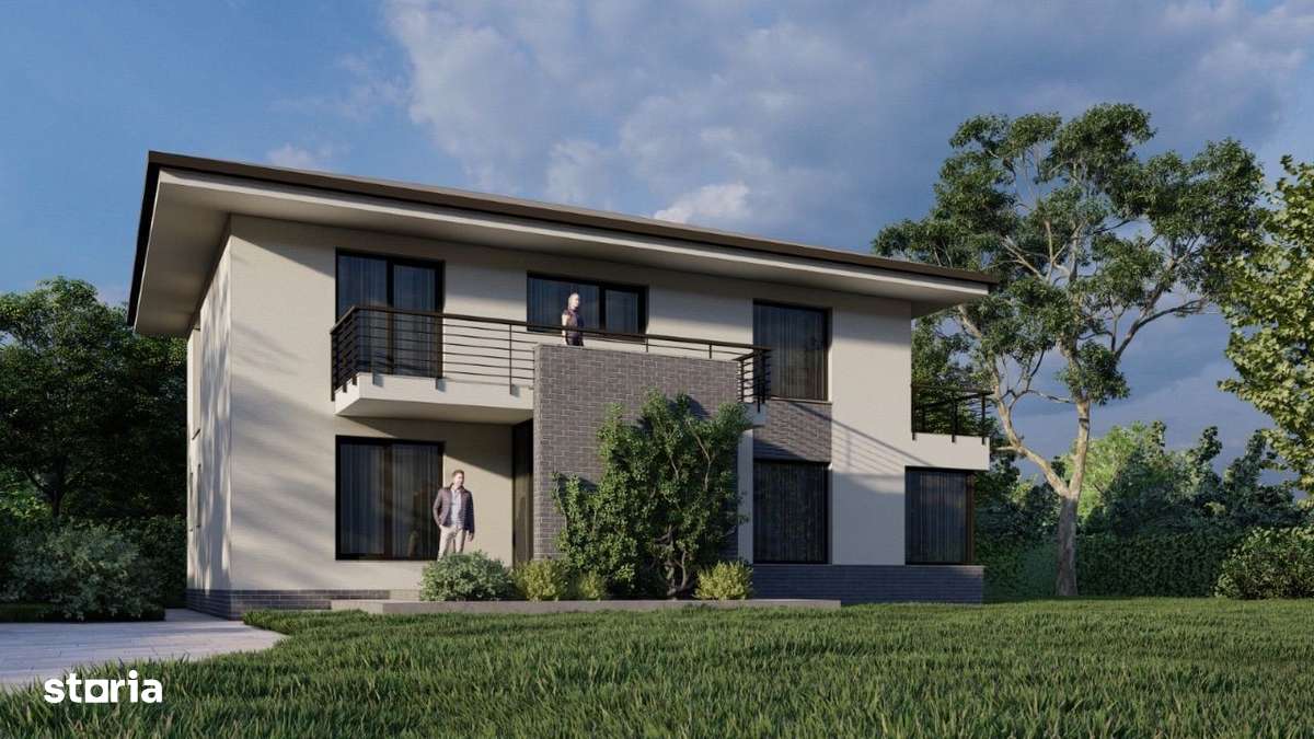 Vand CASA,VILA Noua P+1E 241,5Mp construit zona centrala BREAZA - Imagine principală: 2/18
