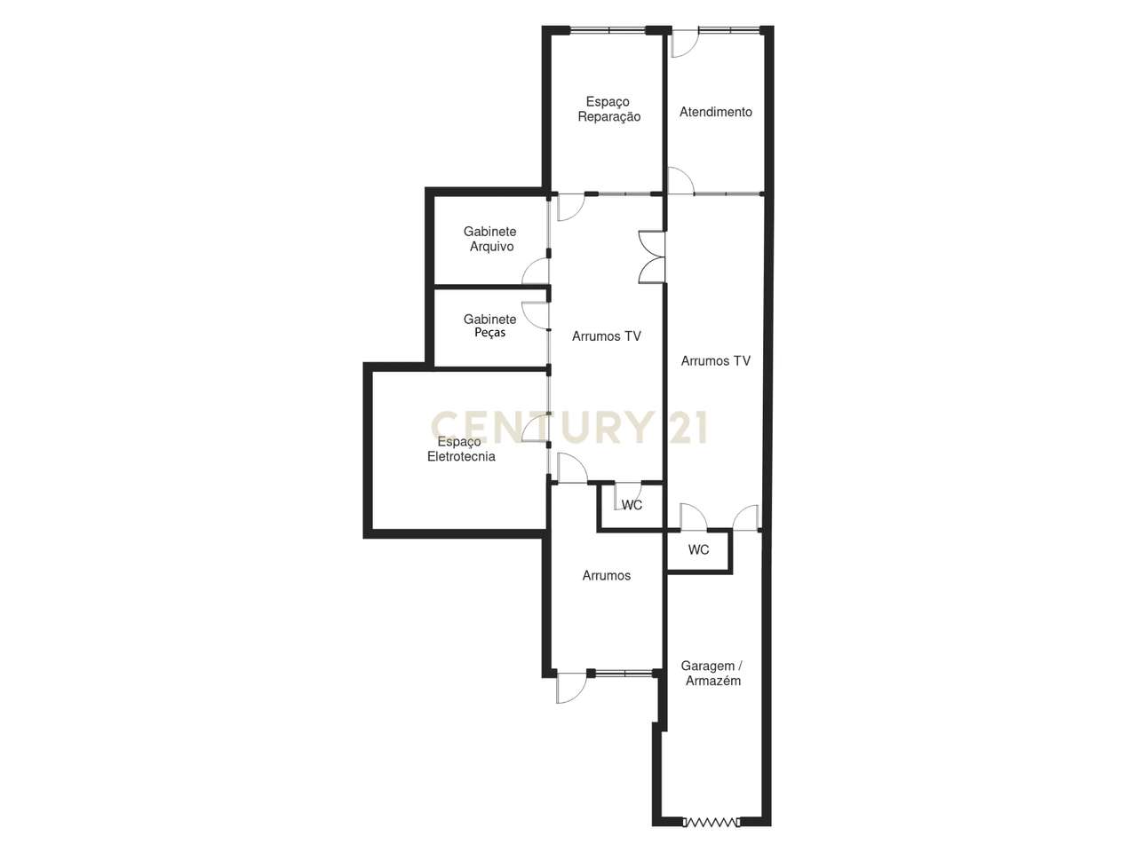 Espaçoso Escritório em Ramalde, Porto - 202.61m² - Grande imagem: 3/21