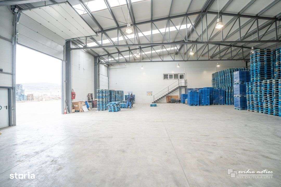 Modul hala cu birouri, porti sectionale drive-in - Imagine principală: 3/4