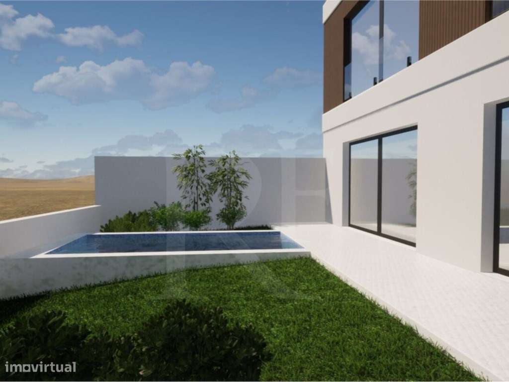 Lote com projeto aprovado para 2 moradias T3 com vista mar na Areia...-6