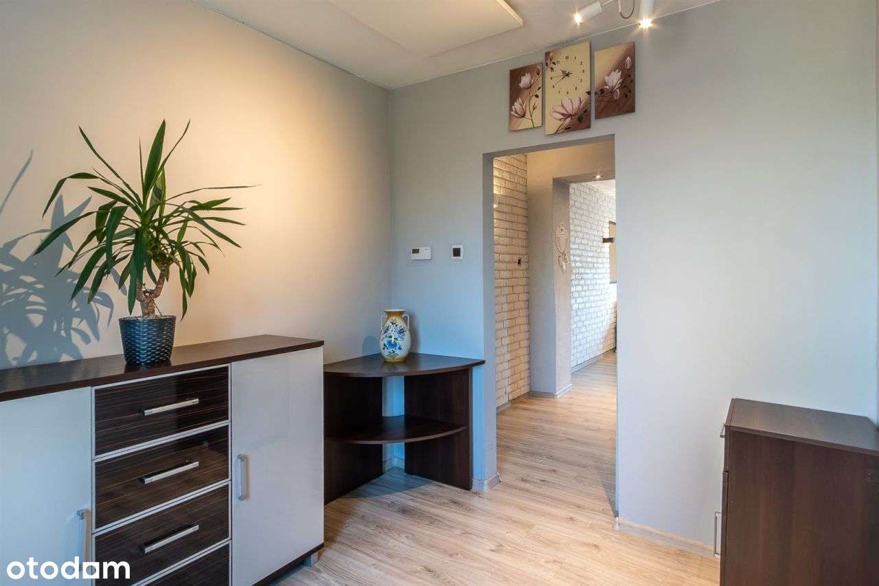 Mieszkanie 62m, 3 pokoje z kominkiem, piwnicą.-5