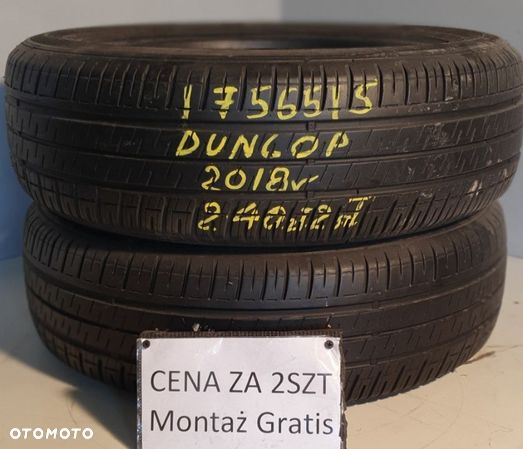 175/65/15 cena za 2szt letnie* Dunlop najtaniej w Warszawie - 1