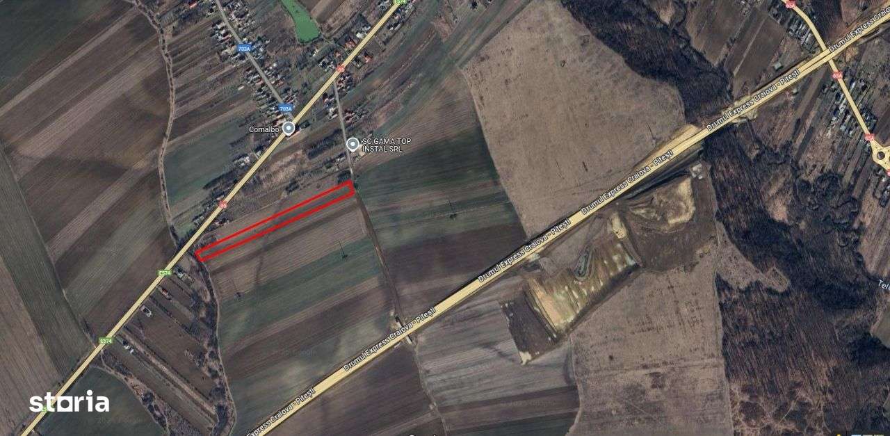 Teren de vânzare în comuna Albota, sat Cerbu, Județ Argeș. - Imagine principală: 2/3