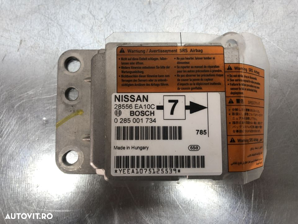 Modul calculator airbag Nissan Navara D40 Double Cab 2.5 dCi 4x4 Automatic, 171cp - 1